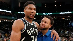 Giannis Antetokounmpo y Stephen Curry.