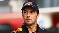 Checo Pérez mostró su descontento en Interlagos