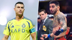 Cristiano Ronaldo e Ilia Topuria tuvieron un fuerte cruce en medio de declaraciones contundentes.