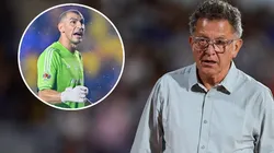 El colombiano se rindió ante el portero de los Felinos.