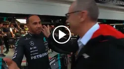Lewis Hamilton reaccionó a la suspensión de la qualy del GP de Brasil 2024