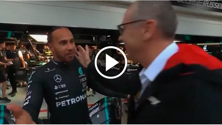 Lewis Hamilton reaccionó a la suspensión de la qualy del GP de Brasil 2024