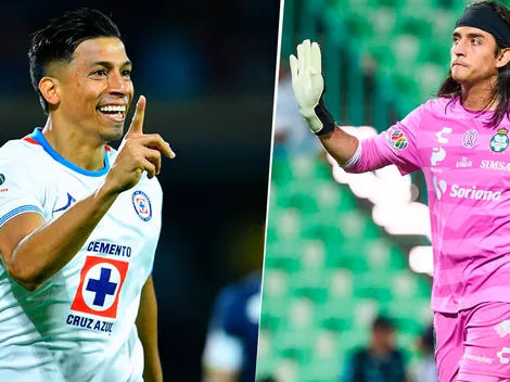Las alineaciones del juego entre Cruz Azul y Santos Laguna por el Apertura 2024