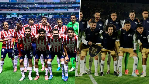 Chivas y Pumas UNAM se enfrentan en el Estadio Akron