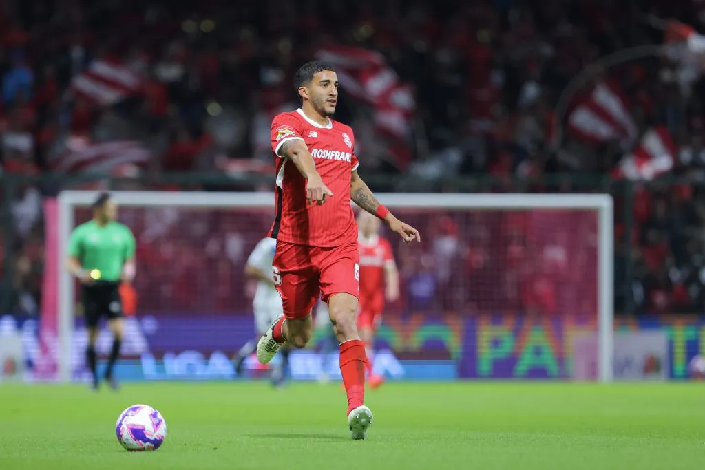 Federico Pereira disputó 30 partidos en Toluca hasta el momento. (Getty Images)
