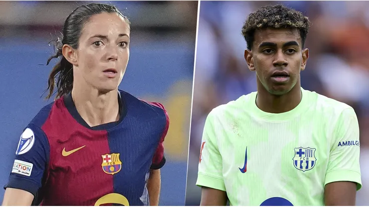 Aitana Bonmatí y Lamine Yamal, dos estrellas del FC Barcelona. (Imago)