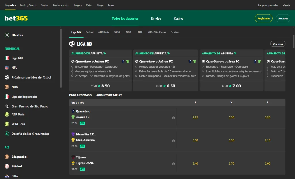 bet365 registrarse
