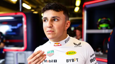 Isack Hadjar corrió para Red Bull en la FP1 del GP de Abu Dhabi