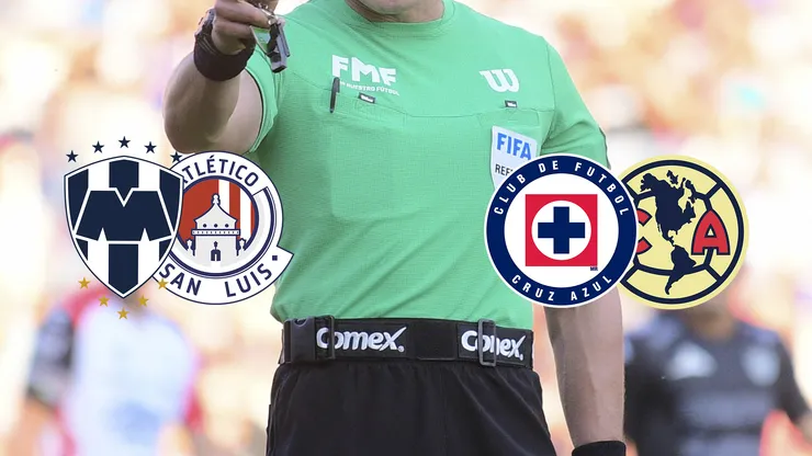 Apertura 2024: las asignaciones arbitrales para Rayados vs. Atlético San Luis y Cruz Azul vs. América