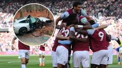 Grave accidente de tránsito de un jugador del West Ham