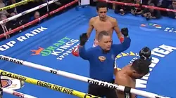 Divino Espinoza sigue siendo campeón del mundo tras vencer a Robeisy Ramírez.