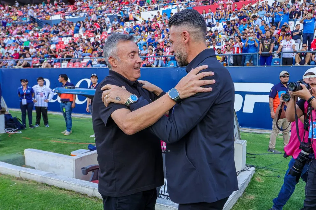 Doménec Torrent y Martín Demichelis (IMAGO)