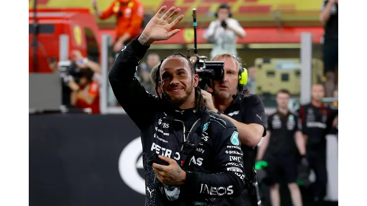 Lewis Hamilton se despidió de Mercedes