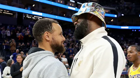 Stephen Curry y LeBron James.