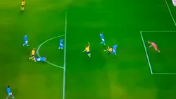 América logró marcar el cuarto gol con un polémico penal