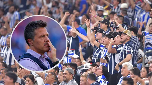 Simpatizantes albiazules acercaron una petición al 'Tato'.