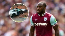 Accidente de Michail Antonio: lesión confirmada y primeras palabras tras el choque