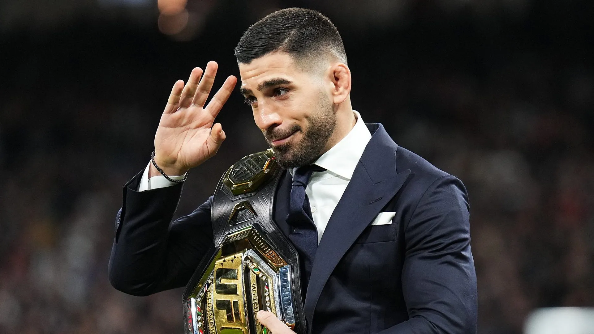 Ilia Topuria es Campeón del Mundo UFC (Getty Images)