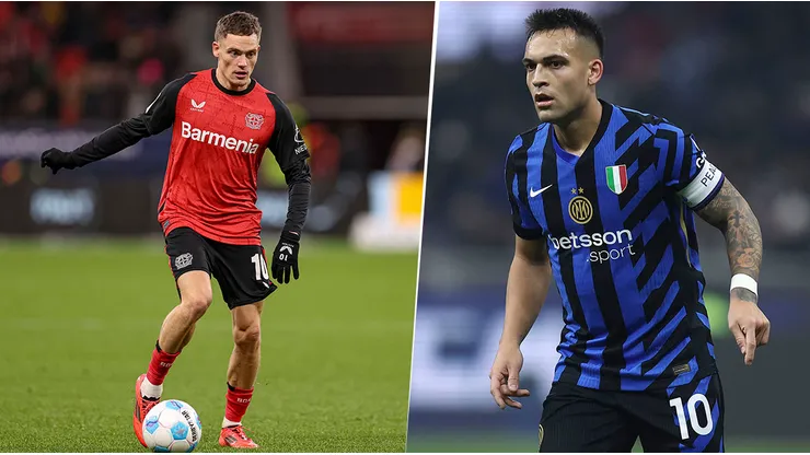 Bayer Leverkusen e Inter de Milán se enfrentan
