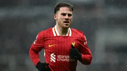 Alexis Mac Allister es baja para Girona-Liverpool.