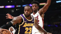 LeBron James y Jimmy Butler.