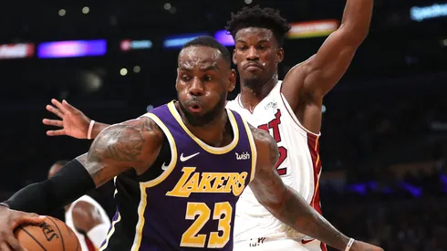 LeBron James y Jimmy Butler.
