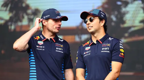 Max Verstappen respaldó a Checo Pérez