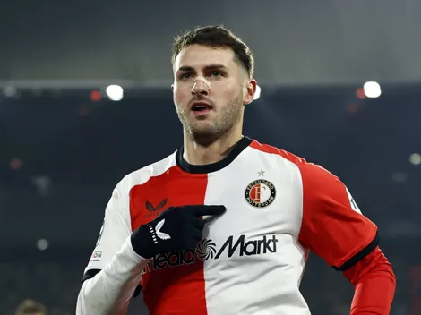 ¡Enrachado! Santi Giménez extendió su buen presente en Feyenoord