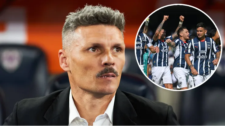 El Tano Ortiz dirigió a Rayados entre mayo del 2023 y agosto 2024.