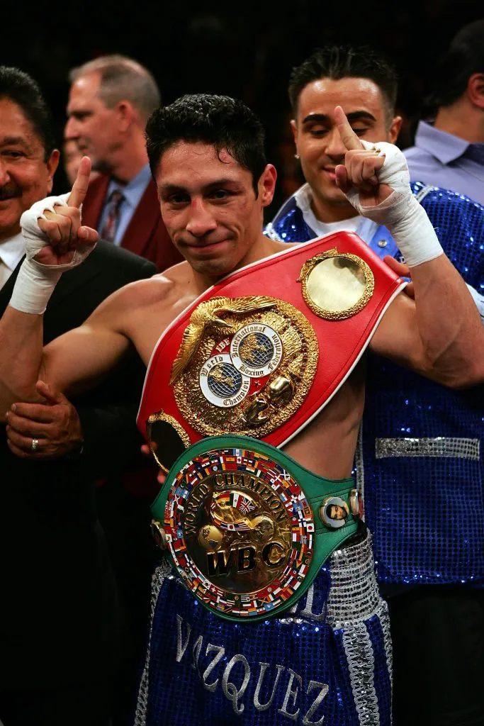 Israel Vázquez estaba luchando contra un sarcoma fase 4 en el hospital White Memorial Boyle Heights de Los Ángeles. (Getty Images)