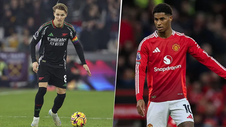 Arsenal y Manchester United juegan por la Premier League