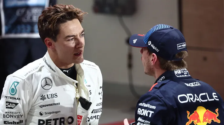 Max Verstappen le declara la guerra a George Russell