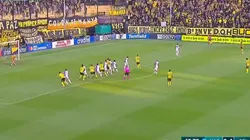 Leo Fernández marcó un golazo de tiro libre y le da el título a Peñarol
