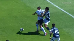 Jugada polémica en CU