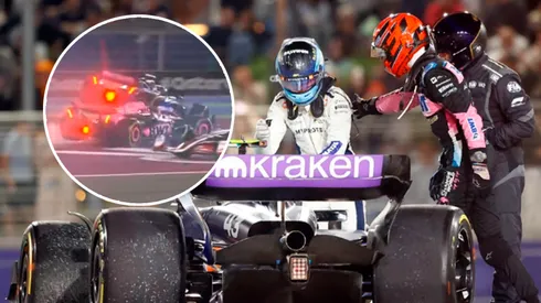 Esteban Ocon chocó a Franco Colapinto en el GP de Qatar