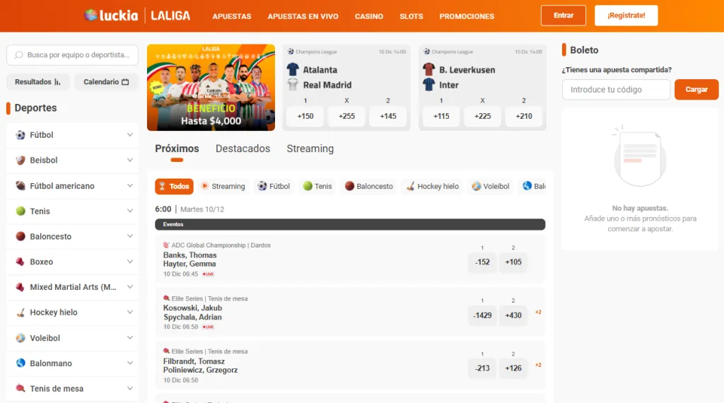 Luckia apuestas deportivas