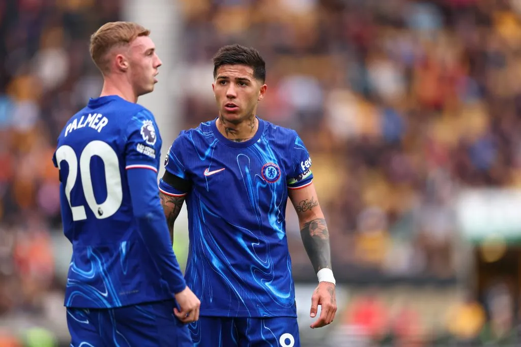 Cole Palmer y Enzo Fernández, figuras del Chelsea (IMAGO)