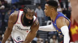 INGLEWOOD, CALIFORNIA - DECEMBER 01: James Harden #1 of the LA Clippers in the first half at Intuit Dome on December 01, 2024 in Inglewood, California. NOTE TO USER: User expressly acknowledges and agrees that, by downloading and or using this photograph, User is consenting to the terms and conditions of the Getty Images License Agreement. (Photo by Ronald Martinez/Getty Images)