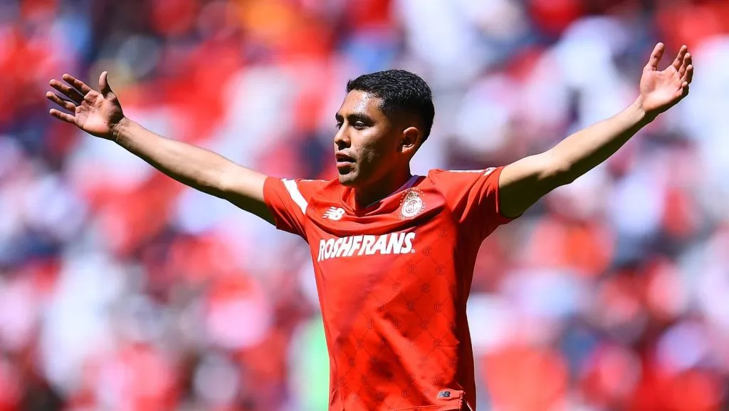 Juan Pablo Domínguez podría abandonar Toluca para llegar a la MLS (IMAGO)