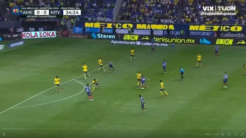 Sergio Canales abrió el marcador de Rayados ante América