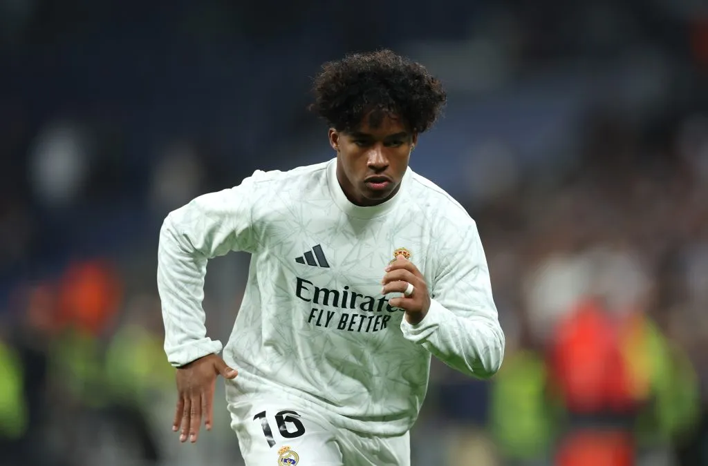 Endrick no sumó minutos en Atalanta vs. Real Madrid (GETTY IMAGES)