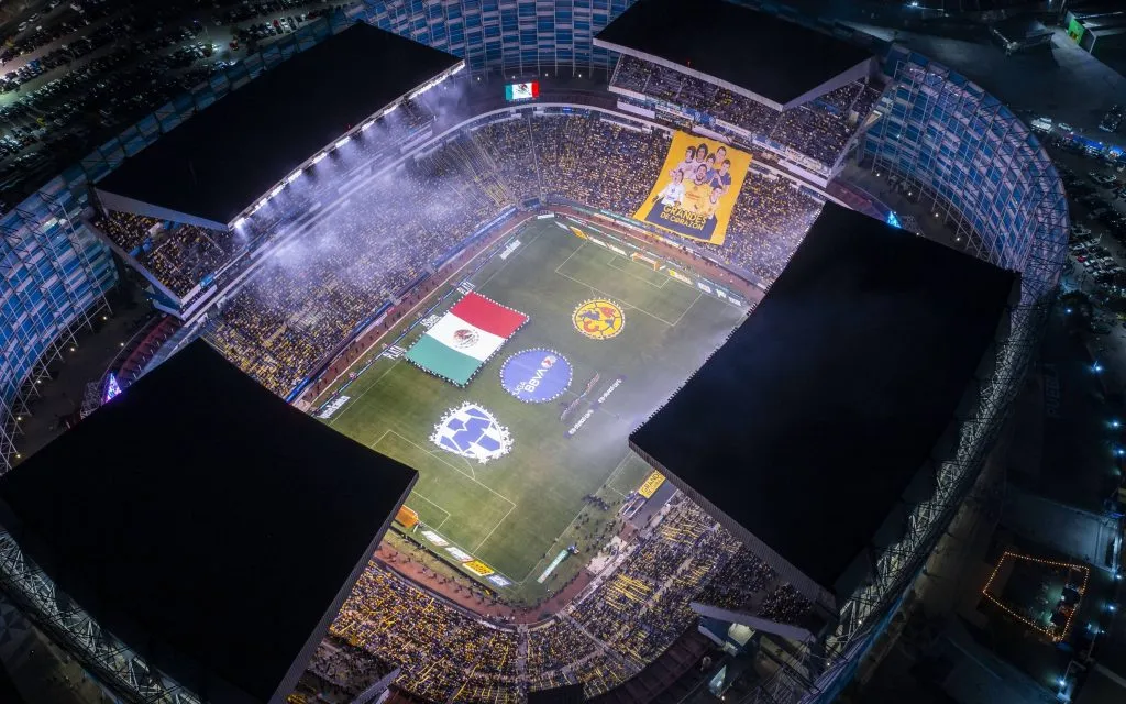 América dio el primer golpe ante Rayados en Puebla. [Foto IMAGO]