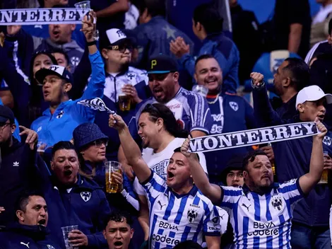 Aficionados de Rayados se pelearon con los de América tras la ida de la Final del Apertura 2024