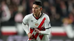 James Rodríguez vuelve a quedar afuera del equipo titular del Rayo Vallecano