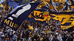 La reacción de los aficionados de Pumas UNAM a la localía de Cruz Azul en el Estadio Universitario