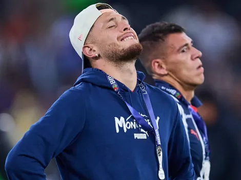 La triste reacción de Lucas Ocampos tras la final perdida