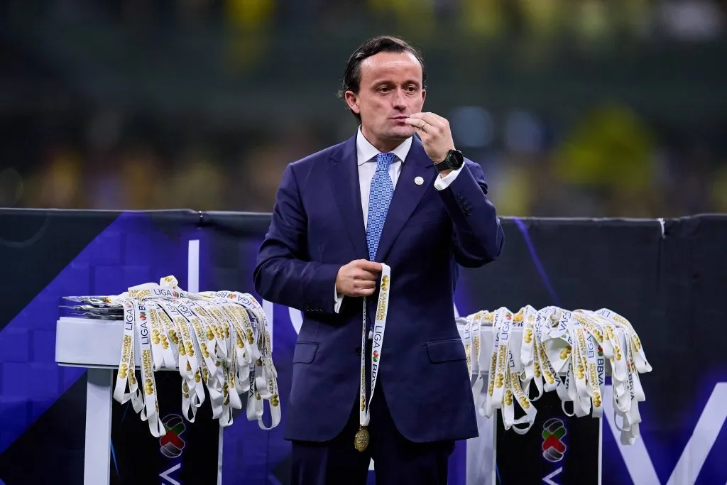 Mikel Arriola, Presidente de la Liga MX, reveló el nuevo formato de la Leagues Cup (IMAGO)