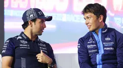 Alexander Albon respaldó a Checo Pérez luego de su mala temporada