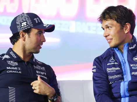 Alex Albon defiende a Checo Pérez tras su mal rendimiento en 2024
