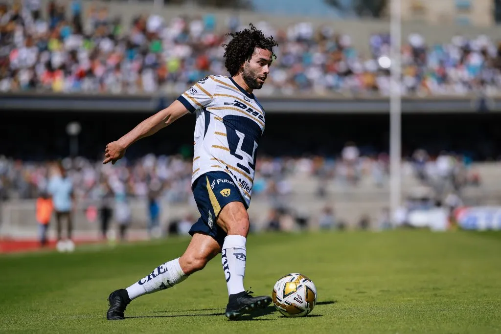 César Huerta, delantero de Pumas UNAM [Foto: Getty]